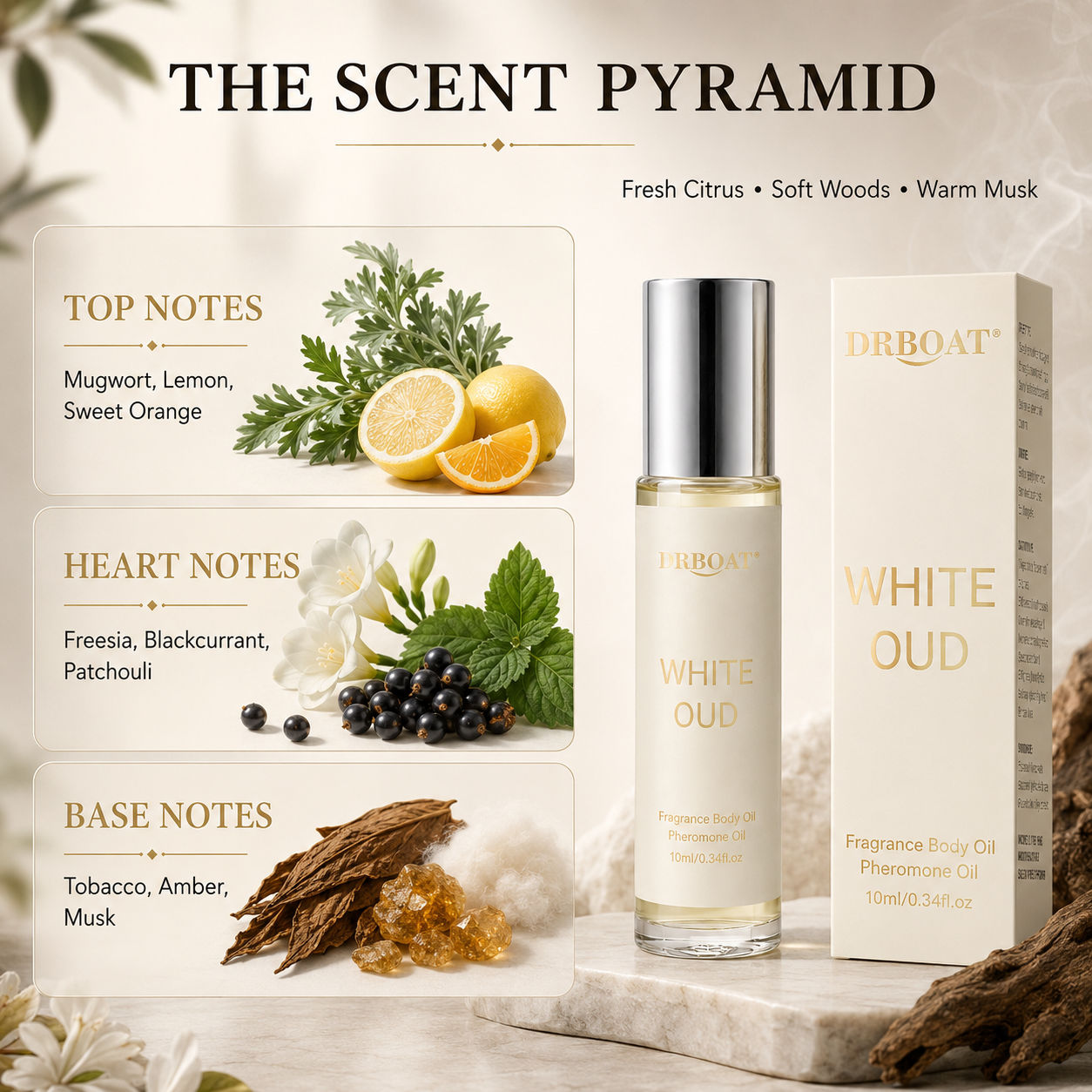 Men Roll-on Perfume Oil,Fresh  - Perfume Fragrance Oil 评论和价格