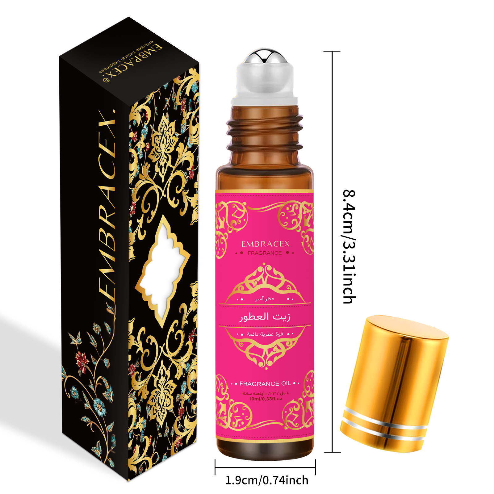 8PC/1PC 10ml Roller Fragrance  - Perfume Fragrance Oil 评论和价格