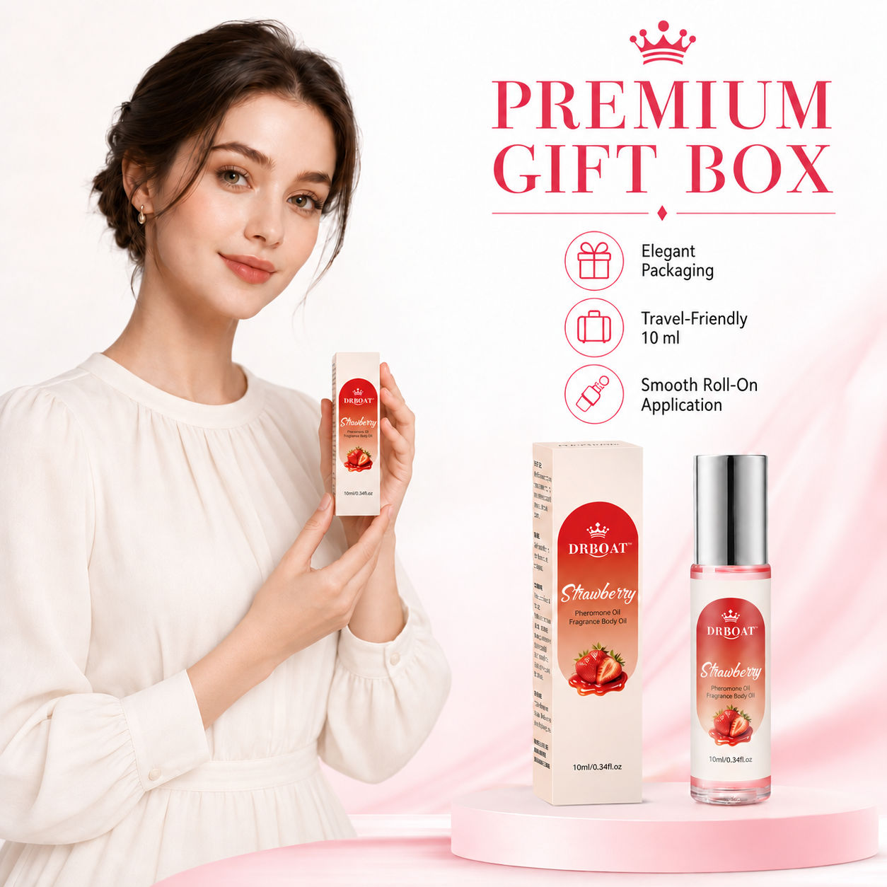 Strawberry Roll-On Perfume Oil - Perfume Fragrance Oil 评论和价格